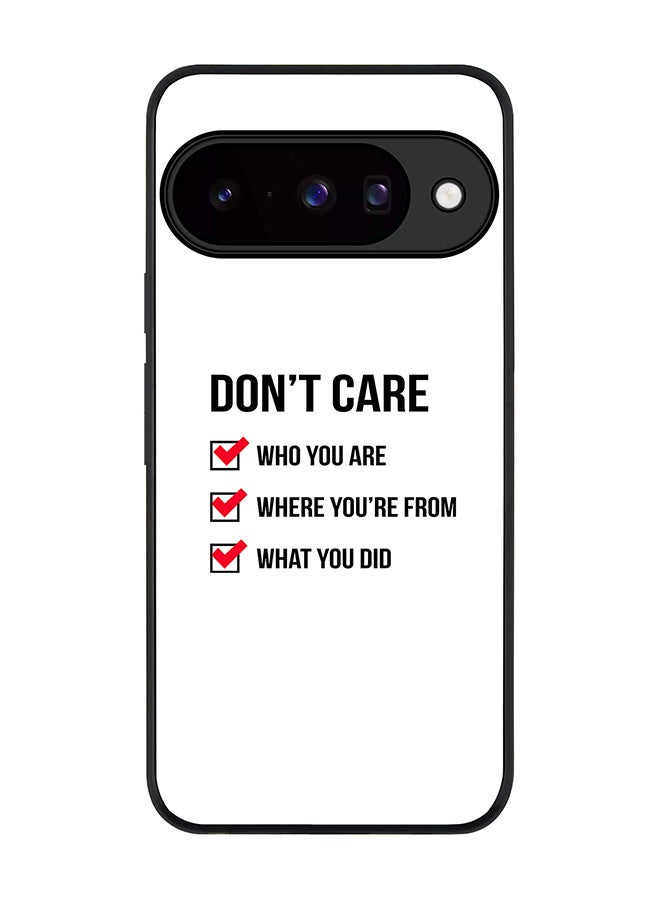 For Google Pixel 10 Case,Slim fit Camera Protection, Shockproof Thin Phone cover  - Don't Care